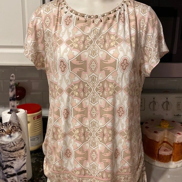 Z womens Ruby Rd. Casual stretch cap sleeve regular size top XL - Picture 1 of 5